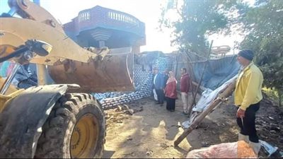 تفاصيل إزالة 11 حالة تعدي على الأراضي الزراعية وأملاك الدولة بالبحيرة (صور)