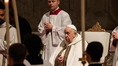 البابا فرانسيس يصلي من أجل السلام في فلسطين