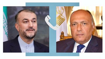 تفاصيل مكالمة هاتفية هامة بين سامح شكري ووزير الخارجية الإيراني