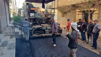 محافظ المنيا يتابع خطة الرصف على مستوى مراكز المحافظة