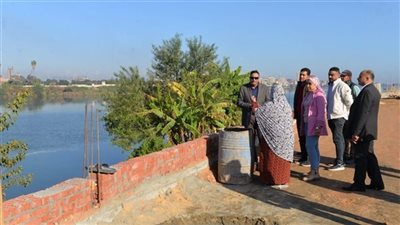 محافظ الدقهلية يتفقد أعمال إنشاء الممشى السياحي على النيل بالمنصورة