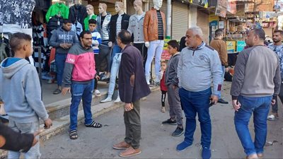 حملة موسعة لرفع الإشغالات بشوارع مدينة ملوى بالمنيا