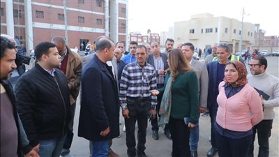 محافظ دمياط تتابع الموقف التنفيذي لمشروعات حياة كريمة