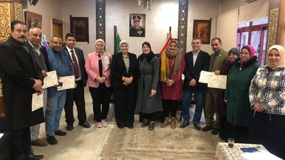مدير تعليم القليوبية تكرم القيادات التعليمية بالمحافظة