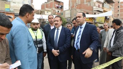 محافظ المنوفية يتفقد إنشاء مستشفى الشهداء الجديدة