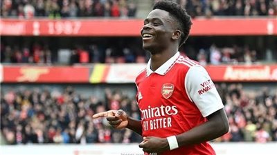 ساكا يقود تشكيل ارسنال لمواجهة وست هام يونايتد في الدوري الإنجليزي