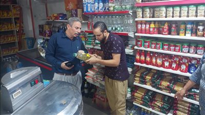 تحرير 763 محضرا تموينيا خلال النصف الأول من مارس بدمياط