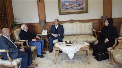 محافظ بورسعيد يستقبل رئيس جهاز تعمير سيناء لمتابعة مستجدات مشروعات التعاون