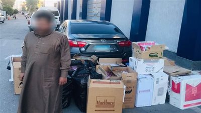 ضبط سائق بحوزته 12500علبة سجائر مهربة جمركيًا في مطروح