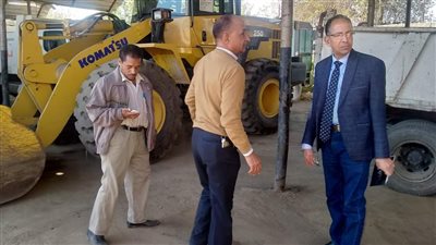 رئيس مركز ومدينة ديرمواس يتابع العمل بالقطاعات الخدمية المختلفة