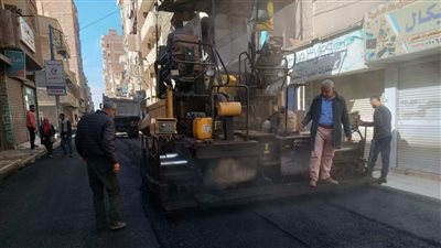تفاصيل إعادة رصف وتأهيل عدد من الشوارع الرئيسية بأبو قرقاص المنيا