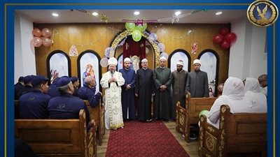مراكز الإصلاح والتأهيل تستقبل رجال الدين لمشاركة النزلاء المسيحيين بعيد الميلاد