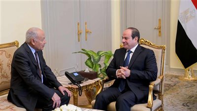 أبو الغيط: تشرفت بلقاء الرئيس السيسي وهنأته بالولاية الرئاسية الجديدة