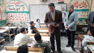 أشرف سلومة يتفقد عدة لجان بإدارتي شمال الجيزة والوراق (صور)