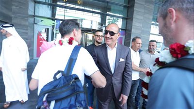 بالصور.. منتخب العراق يصل إلى الدوحة استعدادًا لكأس آسيا