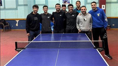 فريق تنس الطاولة بالزمالك يفوز علي المعادي في بطولة الدوري 