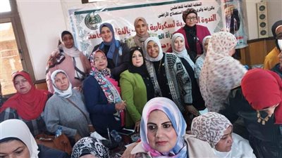 محافظ أسوان يتابع جهود وأنشطة فرع المجلس القومى للمرأة 