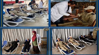 وزارة الداخلية تنظم حملة لتبرع بالدم لعدد من المستشفيات