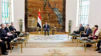 تفاصيل لقاء الرئيس السيسي مع وزير الخارجية الصيني