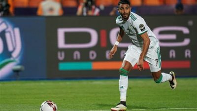 محرز يتحدث عن هدف منتخب الجزائر فى أمم إفريقيا والمنافسة مع صلاح 