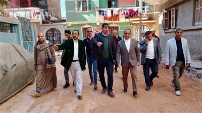 إعادة تأهيل ورفع كفاءة عدد من الشوارع الرئيسية بمركزى سمالوط وديرمواس بالمنيا