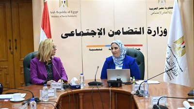 وزيرة التضامن تستقبل كبير منسقي الأمم المتحدة للشئون الإنسانية وإعادة الإعمار في غزة