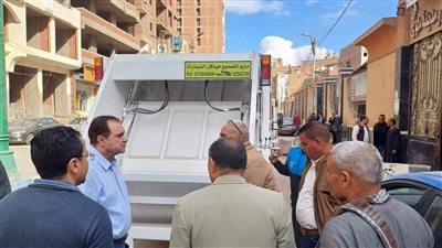 محافظ المنيا: دعم منظومة النظافة بمركز ملوي بمعدات جديدة ضمن الخطة الاستثمارية