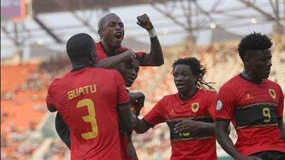 خمس أهداف فى فوز أنجولا على موريتانيا بكأس الأمم الإفريقية 