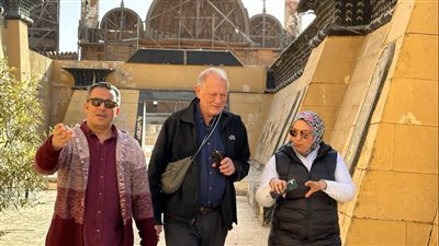 لانتاج عمل أجنبي ضخم.. المنتج العالمي Dimitri Devyatkin يزور مدينة الإنتاج الإعلامي