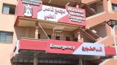 نفاد الطعام والأدوية داخل مجمع ناصر الطبي بغزة 