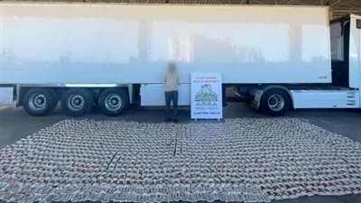 محاولة تهريب كمية لمخدر «الكبتاجون» بقيمة 93 مليون جنيه عبر ميناء سفاجا