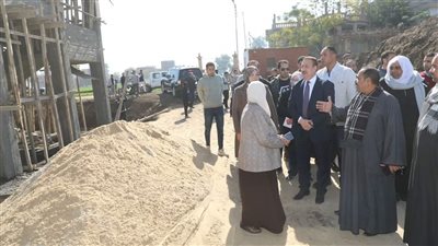  باستثمارات 80 مليون جنيه.. محافظ المنوفية يتفقد مشروعات «حياة كريمة» بقرية شوشاي بأشمون