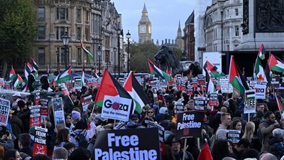 مظاهرات حول العالم تنديدا بعدوان الاحتلال الإسرائيلي على غزة