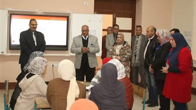 «تعليم بني سويف» تتابع تدريب المقبولين بالمرحلة الثانية بمسابقة الـ30 ألف معلم