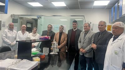 تفاصيل لقاء رئيس البحوث الزراعية بالباحثين بمعهد التناسليات الحيوانية