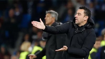 لابورتا يرغب فى تعيين مدرب سوسيداد خلفًا لتشافي