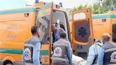 مصرع شخص وإصابة آخر في حادث آليم على طريق بالفيوم