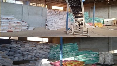 أمن الجيزة يداهم مخزن أعلاف ويضبط المسئول عنه في البدرشين