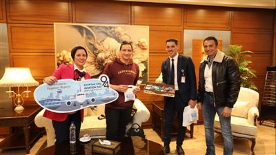 وزارة الطيران المدنى وشركاتها التابعة.. تحتفل بعيد الطيران المدنى المصري ال 94 