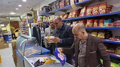 مصادرة 26 طن أرز و67 كيلو من اللحوم الفاسدة خلال حملة رقابية بالمنيا