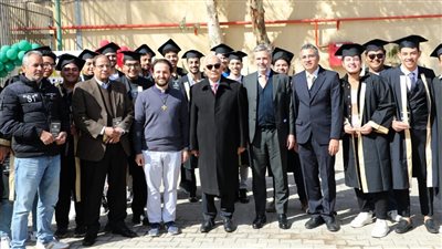 وزير التعليم والسفير الإيطالى يشهدان حفل تخرج طلاب معهد السالزيان 