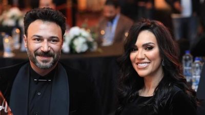 بعد خطبتهما.. محمد العمروسي يهنئ مي فاروق على تكريمها: 