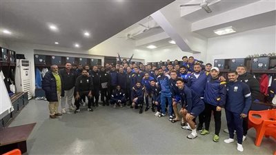 رئيس نادي إنبي يجتمع بالجهاز الفني الجديد بقيادة سيد ياسين.. صور