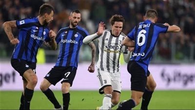 صراع الصدارة بين يوفنتوس وإنتر ميلان في الدوري الإيطالي