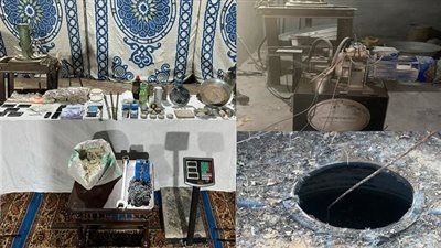 مقاول يستأجر مزرعة ماشية لتصنيع مواد مخدرة بداخلها في الإسماعيلية