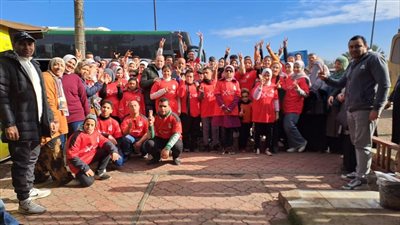 بنك saib ينظم يوم ترفيهي لذوي الهمم من مدينة دمنهور في سكي إيجبت