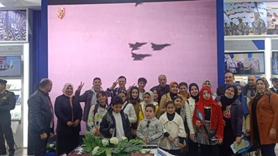 طلاب وطالبات كفر الشيخ يشاركون في معرض الكتاب (صور)