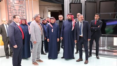 وفد هيئة الإذاعة والتلفزيون السعودي يزور مدينة الإنتاج الإعلامي ويشيد بإمكانياتها