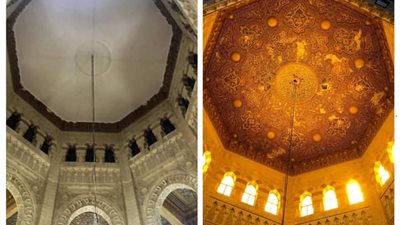 طلب إحاطة بشأن طمس زخارف مسجد أبو العباس التاريخي بالإسكندرية أثناء ترميمه