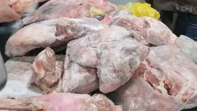 ضبط 10 طن لحوم ودواجن وأسماك فاسدة بالمنوفية 